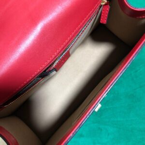 Gucci GG Sylvie Leather Medium Top Handle Bag - Image 6