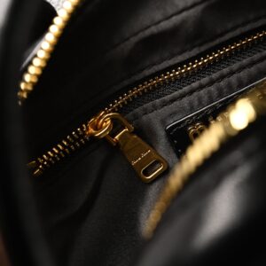 Miu Miu Black Matelassé Leather Top Handle Bag - Image 20