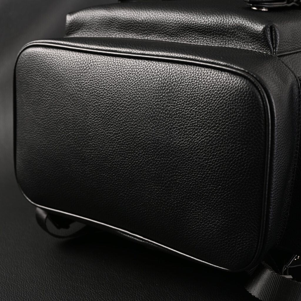 Prada Nylon & Leather Multi-Pocket Backpack – Black