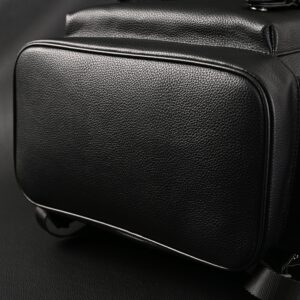 Prada Nylon & Leather Multi-Pocket Backpack – Black - Image 6