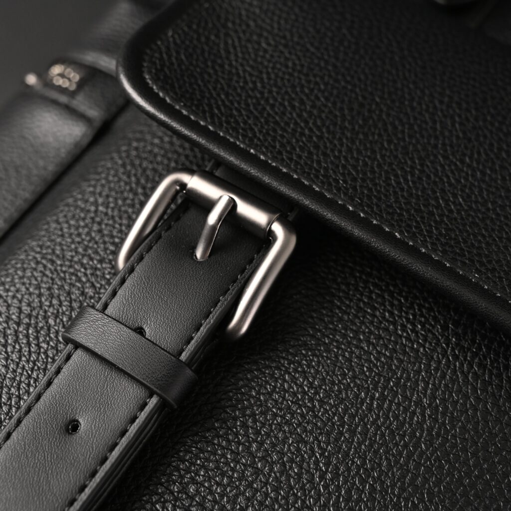 Prada Nylon & Leather Multi-Pocket Backpack – Black