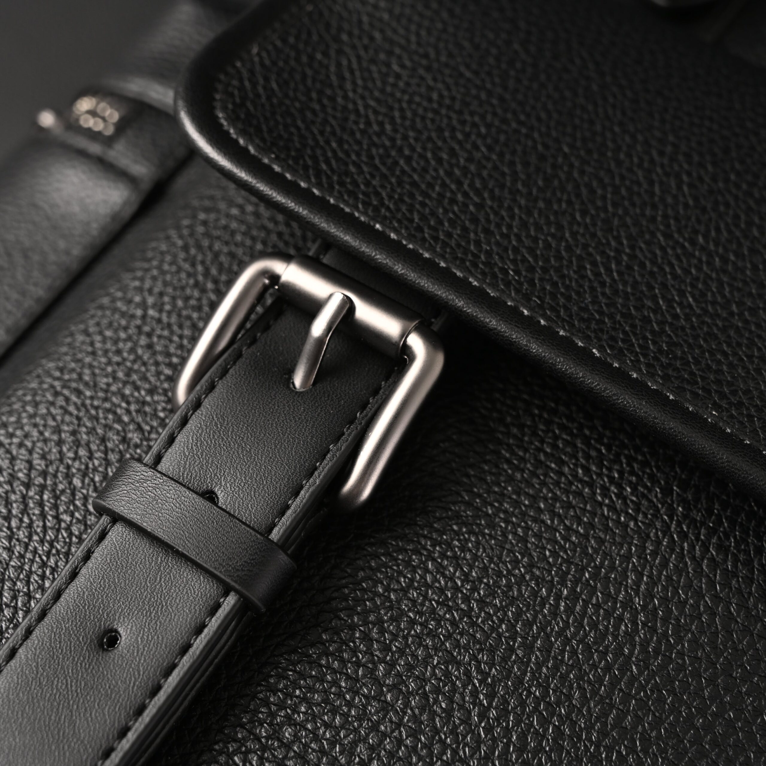 Prada Nylon & Leather Multi-Pocket Backpack – Black - Image 9