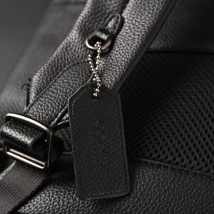 Prada Nylon & Leather Multi-Pocket Backpack – Black - Image 10