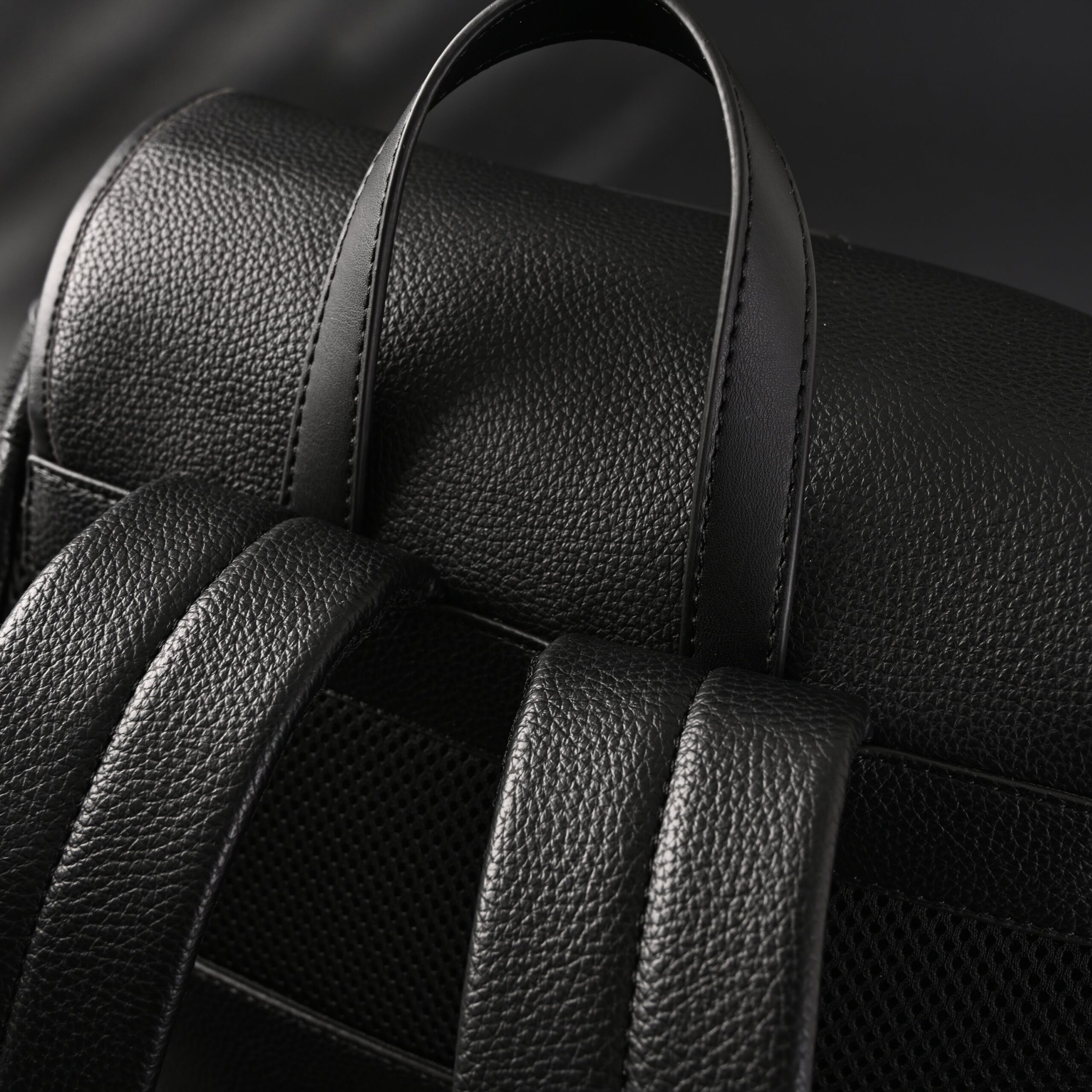 Prada Nylon & Leather Multi-Pocket Backpack – Black - Image 11