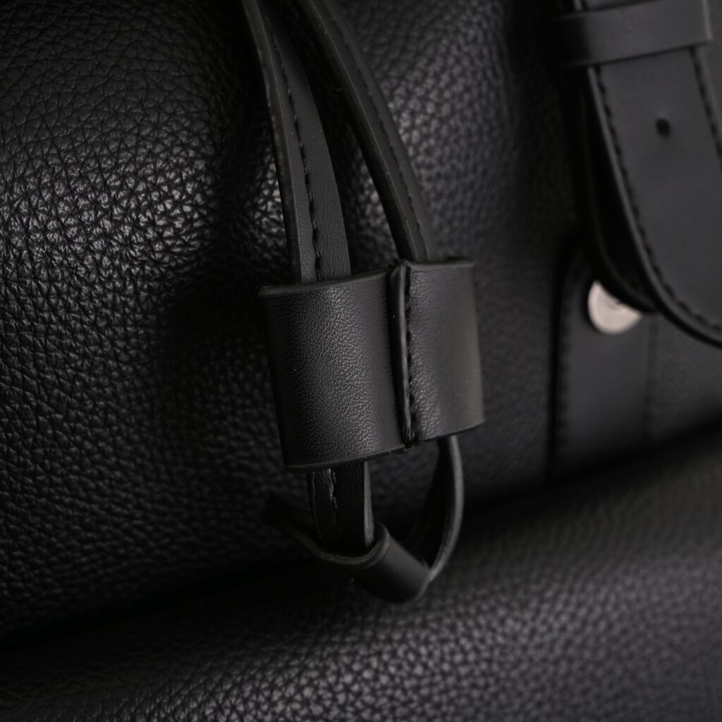 Prada Nylon & Leather Multi-Pocket Backpack – Black