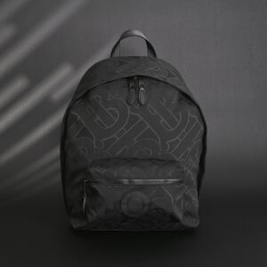 Burberry Monogram Black Nylon Backpack - Image 2