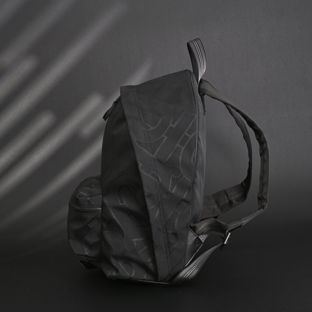 Burberry Monogram Black Nylon Backpack