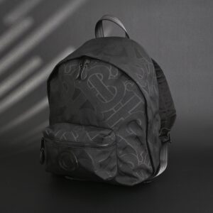Burberry Monogram Black Nylon Backpack - Image 6