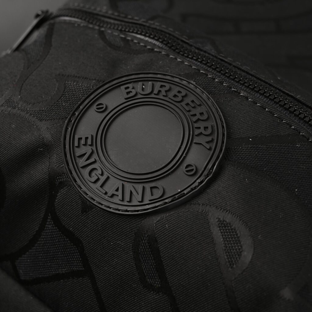 Burberry Monogram Black Nylon Backpack