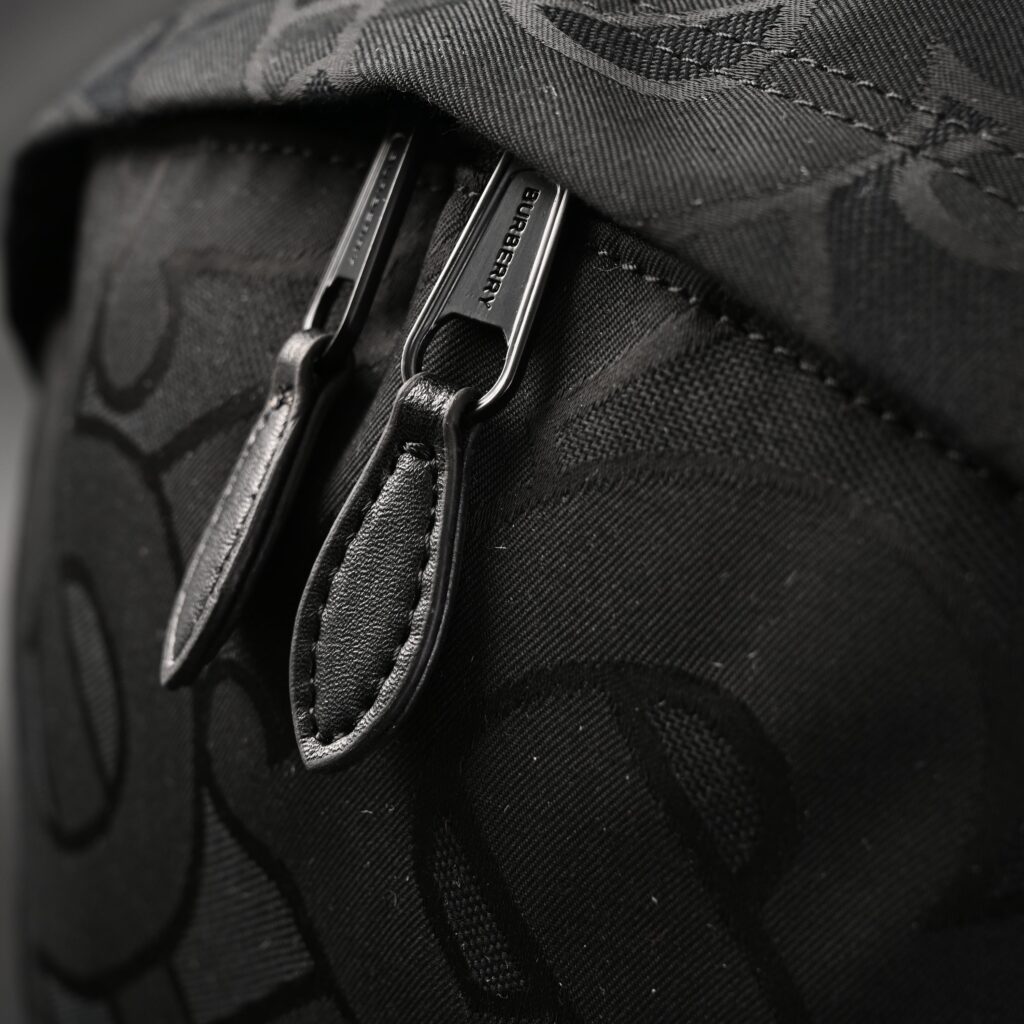 Burberry Monogram Black Nylon Backpack