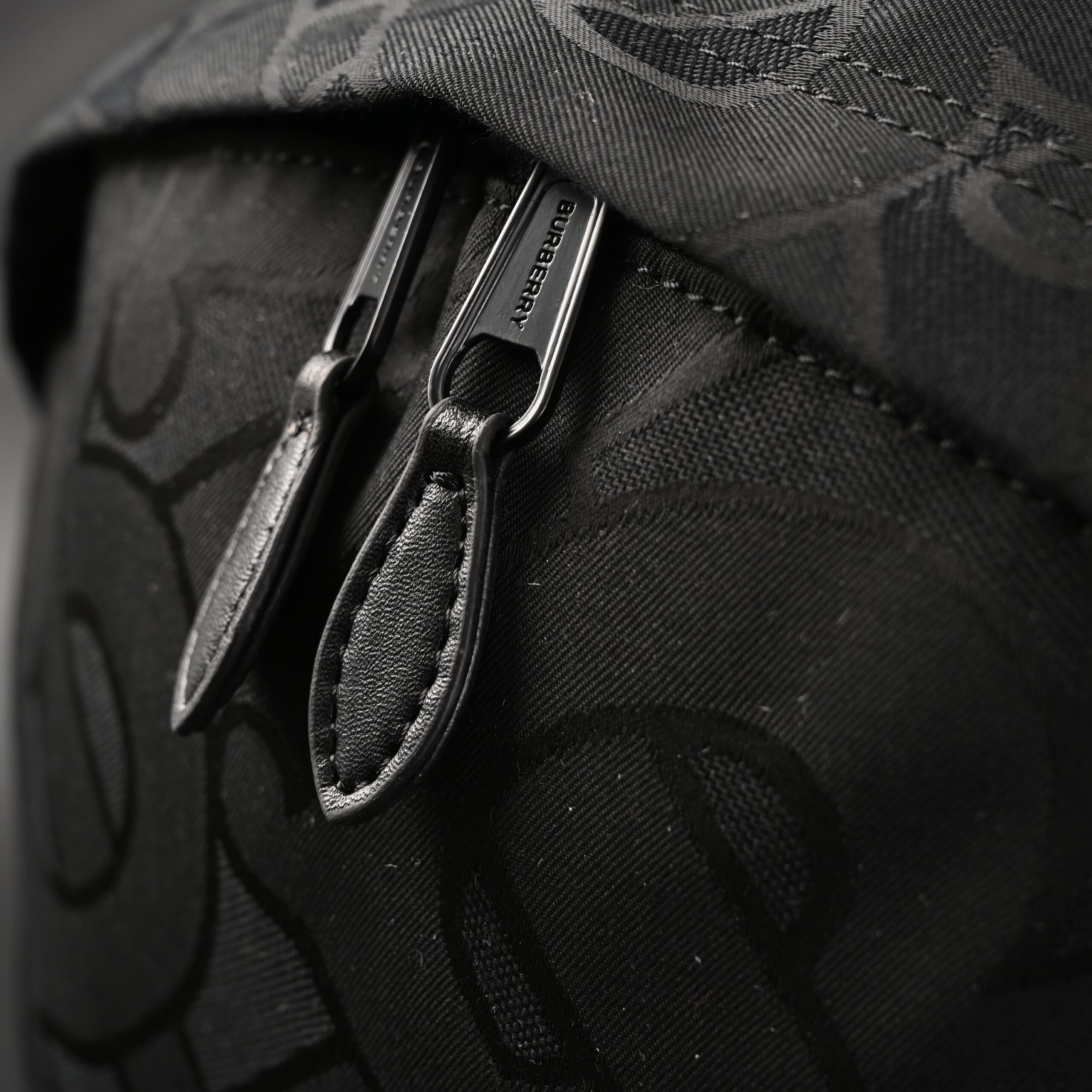 Burberry Monogram Black Nylon Backpack - Image 9