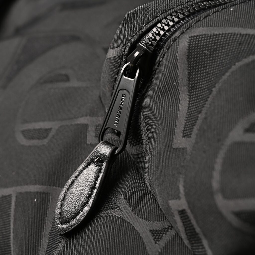 Burberry Monogram Black Nylon Backpack