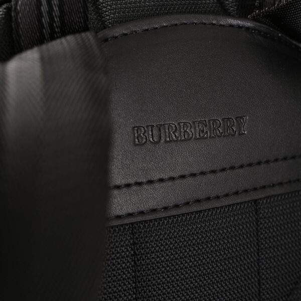 Burberry Monogram Black Nylon Backpack
