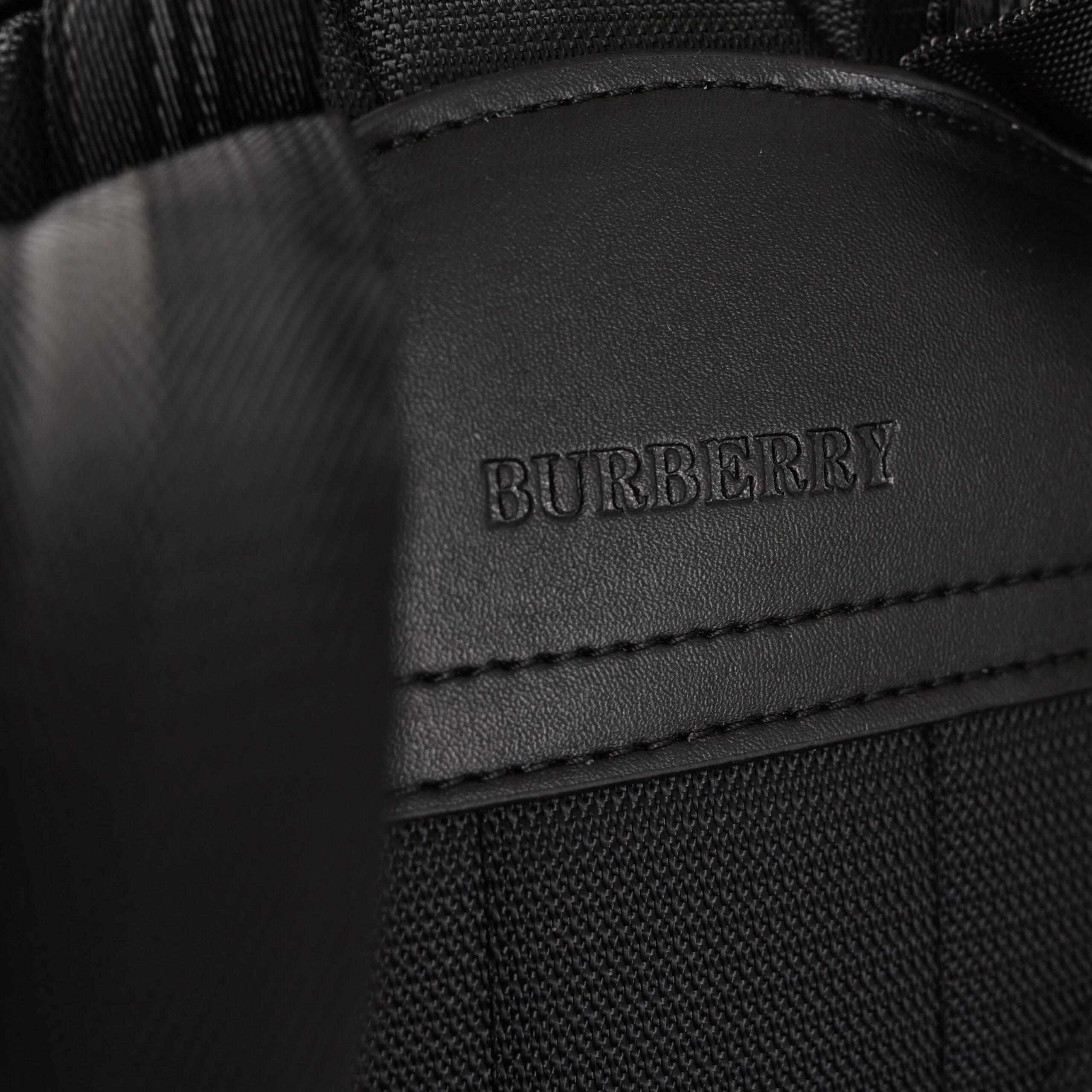 Burberry Monogram Black Nylon Backpack - Image 12