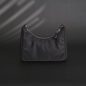Prada Re-Edition 2005 Re-Nylon Shoulder Bag – Black - Image 8
