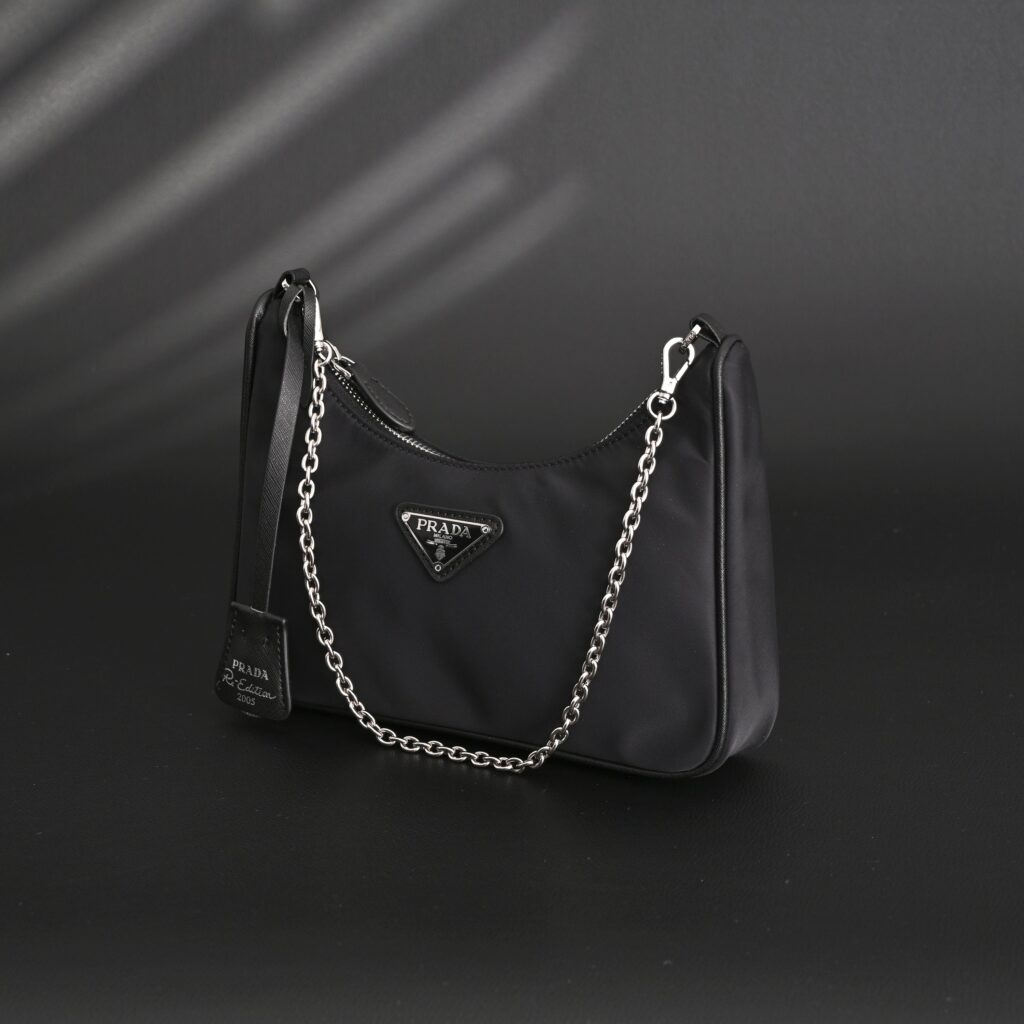 Prada Re-Edition 2005 Re-Nylon Shoulder Bag – Black