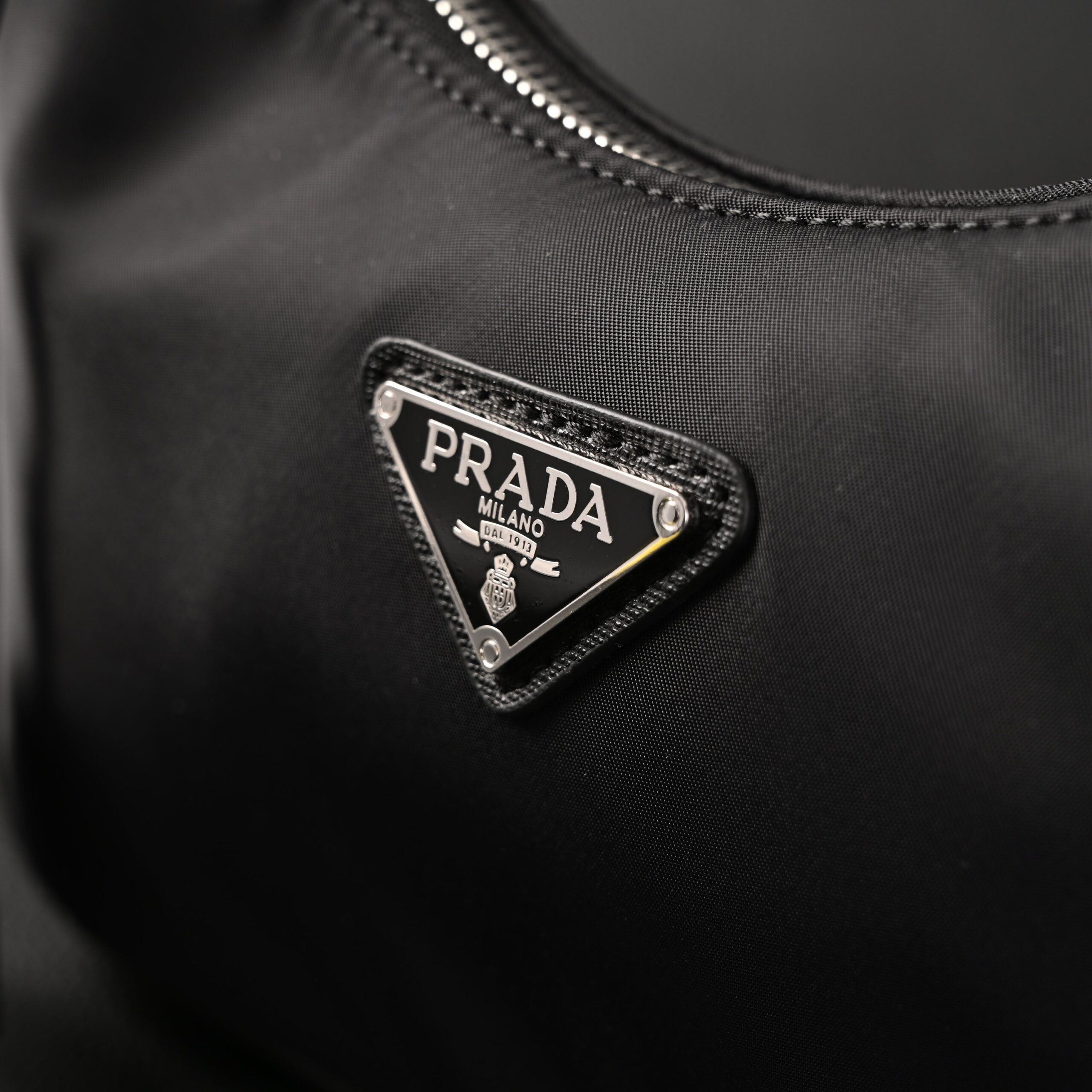 Prada Re-Edition 2005 Re-Nylon Shoulder Bag – Black - Image 13