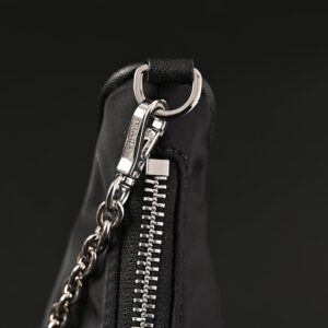 Prada Re-Edition 2005 Re-Nylon Shoulder Bag – Black - Image 19