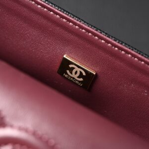 Chanel Classic Flap Bag – Black Quilted Caviar Leather with Gold-Tone Hardware - Image 16