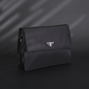 Prada Nylon Black Messenger Bag - Image 2