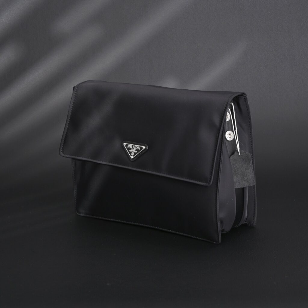 Prada Nylon Black Messenger Bag