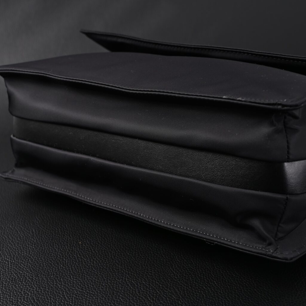 Prada Nylon Black Messenger Bag