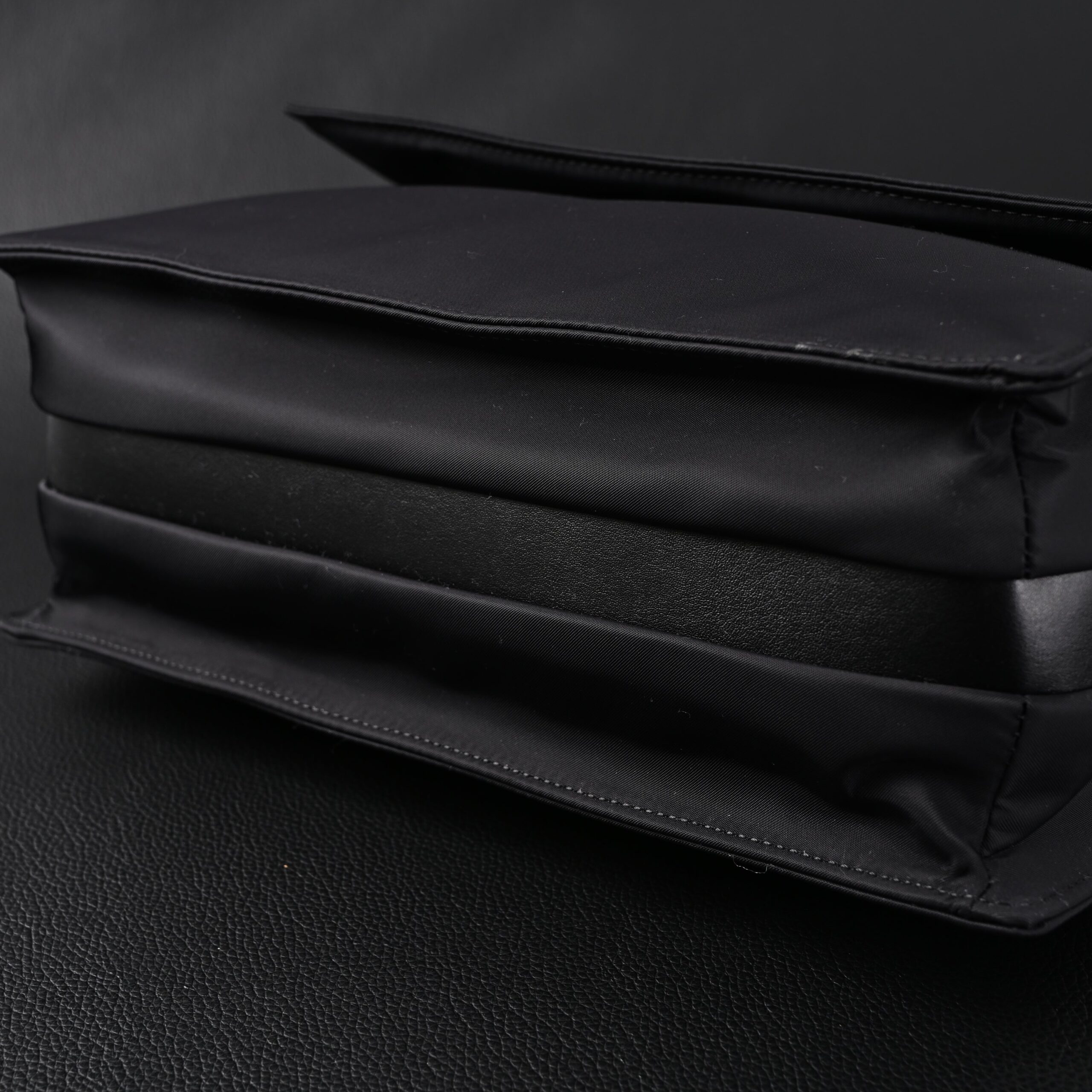 Prada Nylon Black Messenger Bag - Image 8