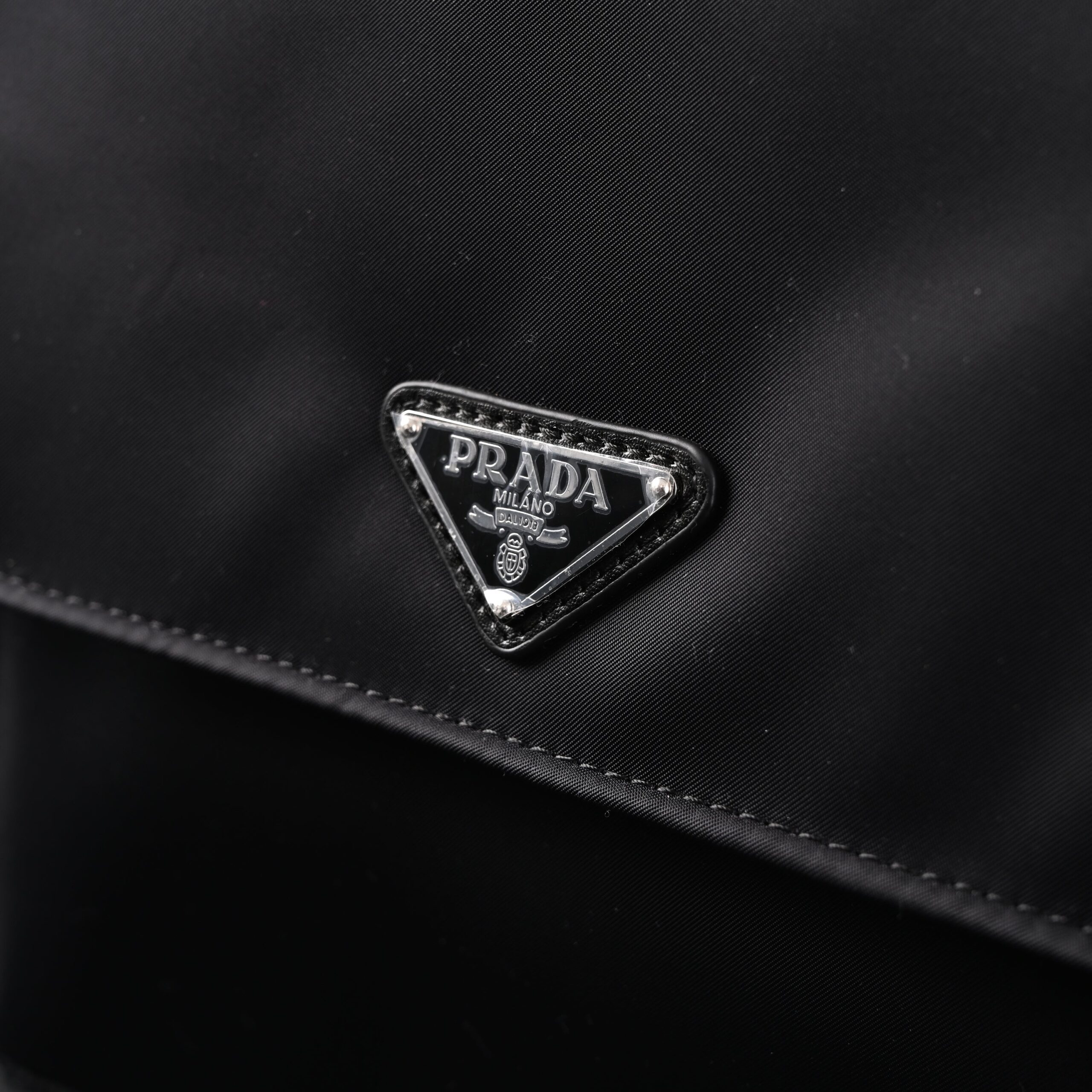 Prada Nylon Black Messenger Bag - Image 9