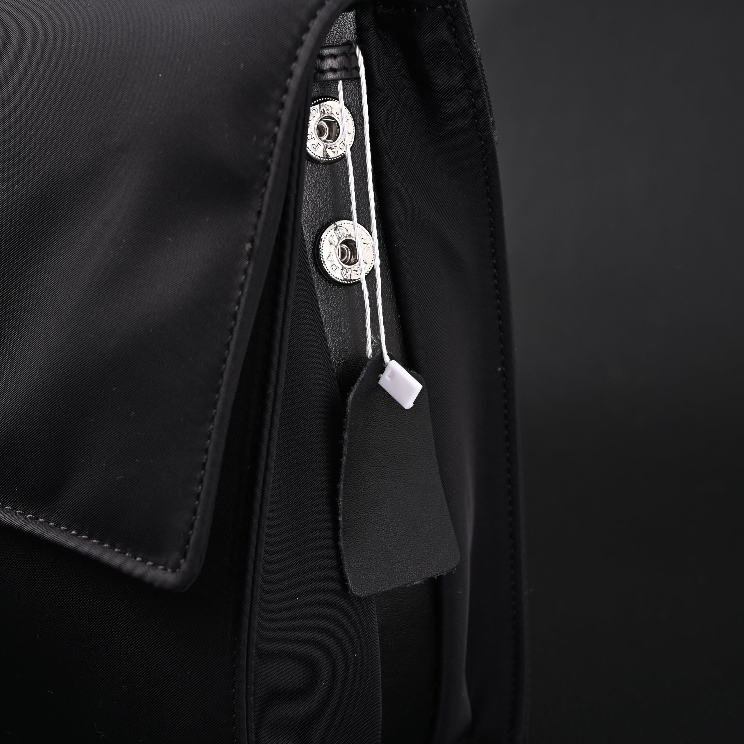 Prada Nylon Black Messenger Bag - Image 10