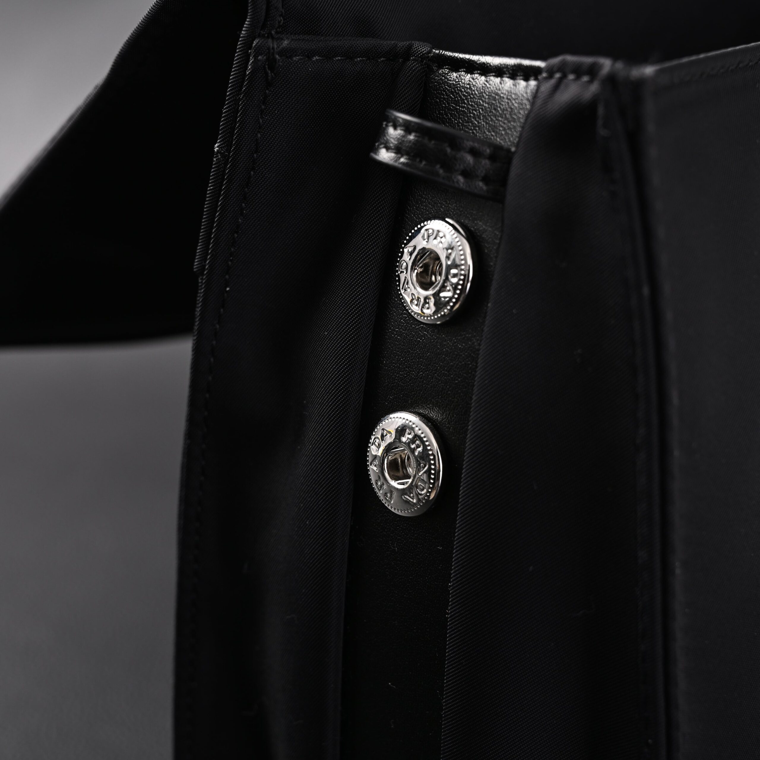 Prada Nylon Black Messenger Bag - Image 12
