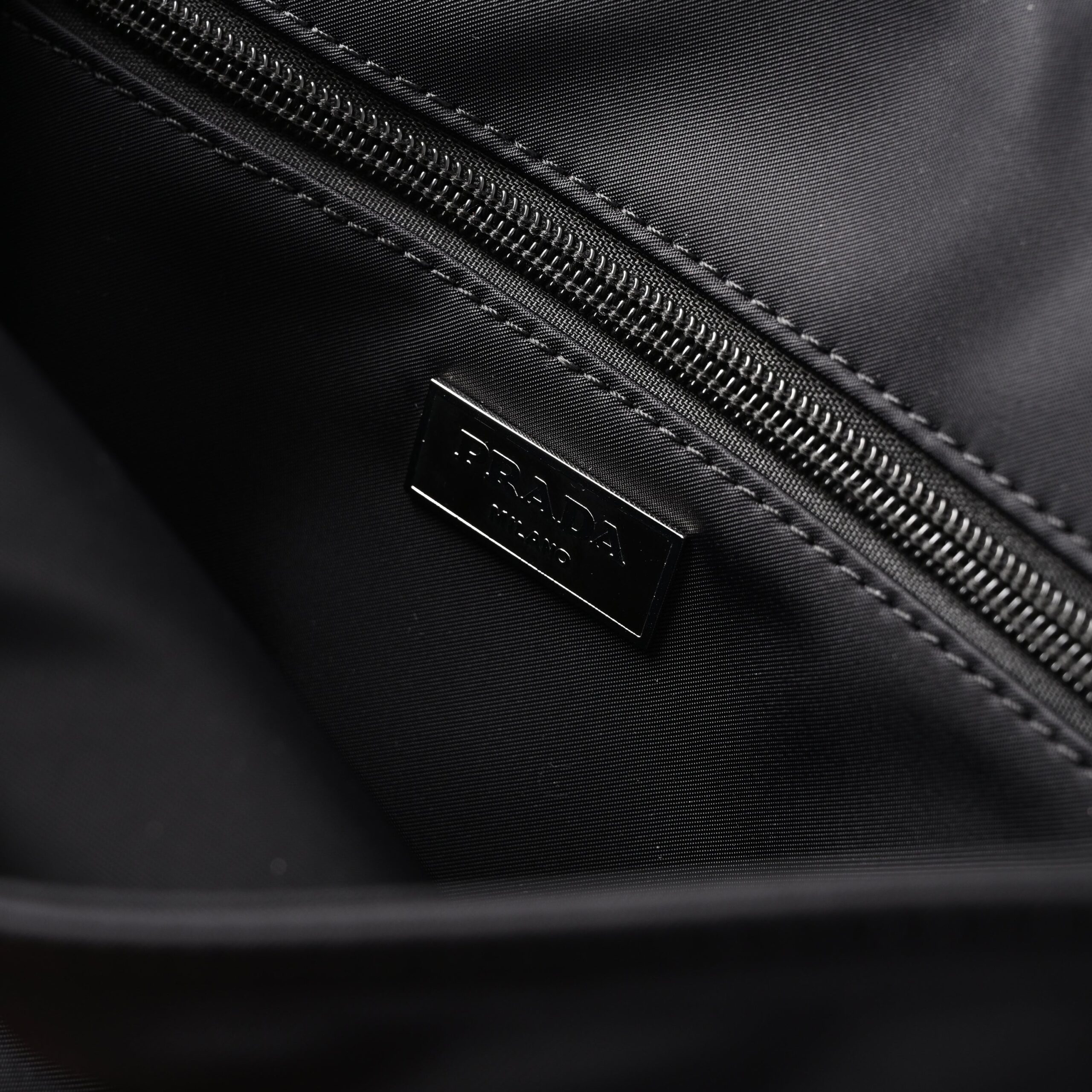Prada Nylon Black Messenger Bag - Image 14