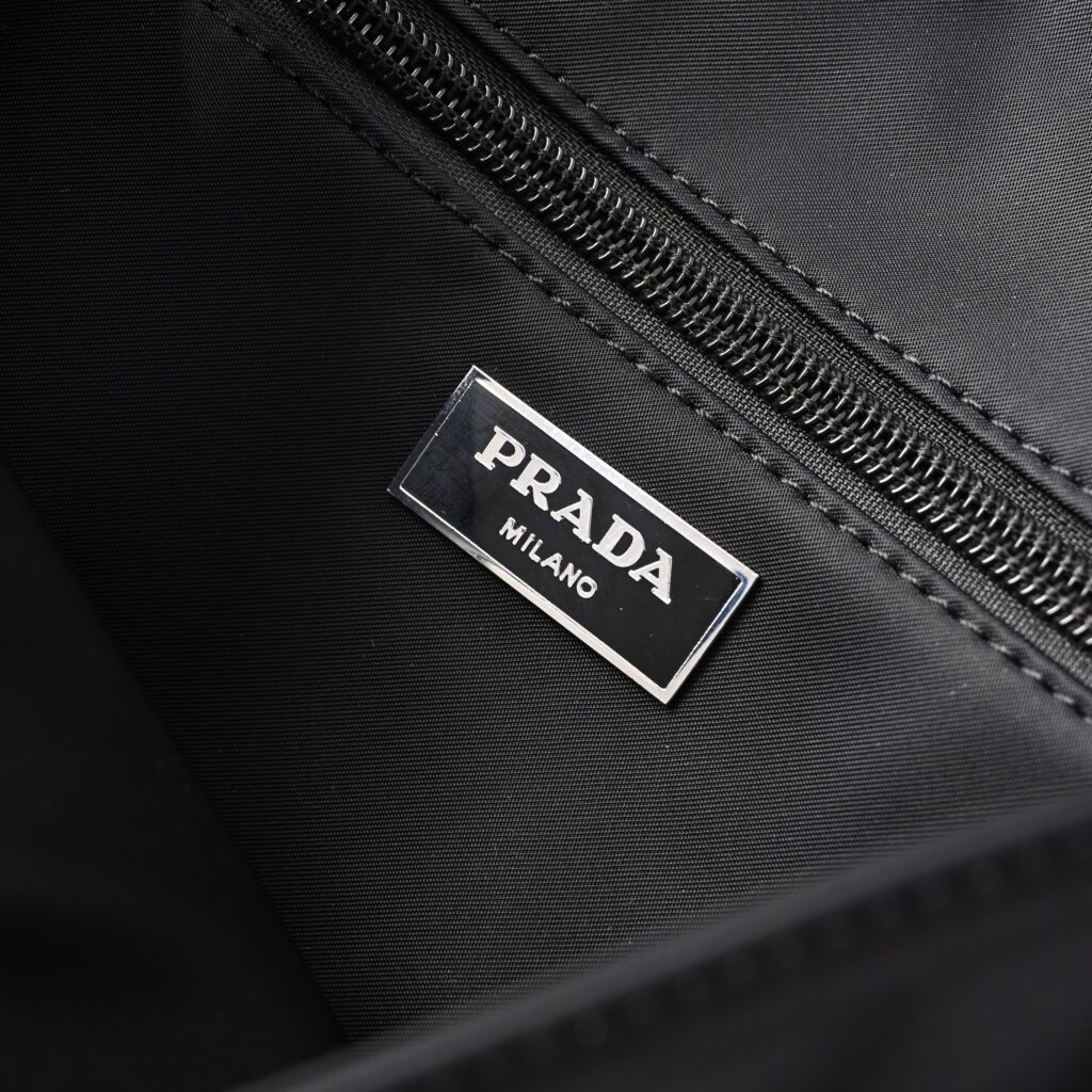 Prada Nylon Black Messenger Bag
