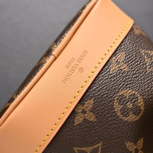 Louis Vuitton Noé Bucket Bag – Monogram Canvas with Natural Leather Trim - Image 10