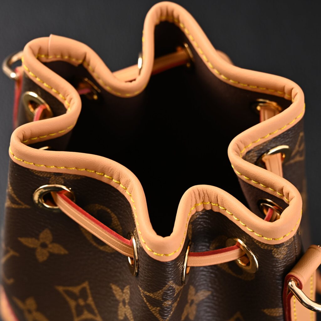 Louis Vuitton Noé Bucket Bag – Monogram Canvas with Natural Leather Trim