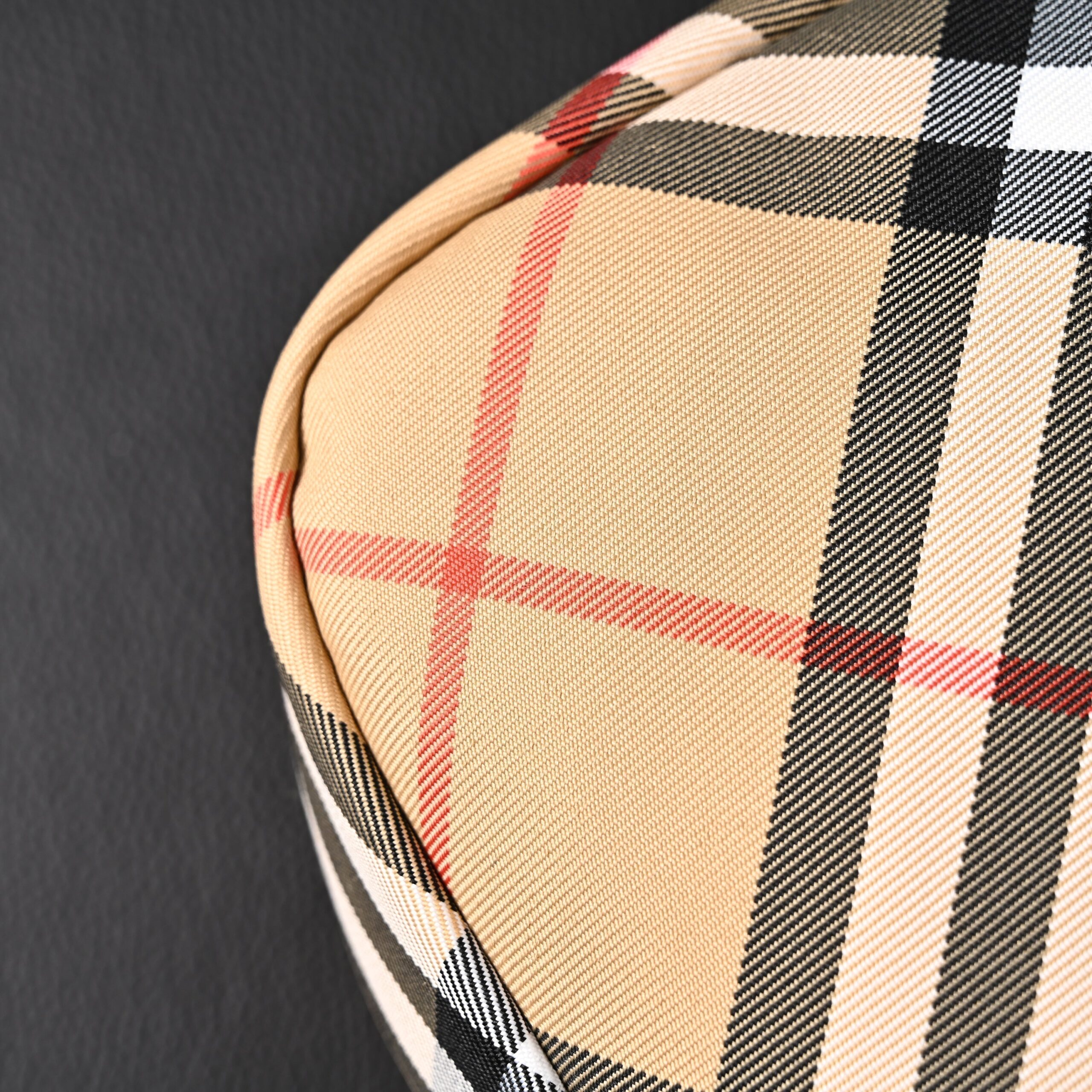 Burberry Vintage Check Canvas Crossbody Messenger Bag - Image 14