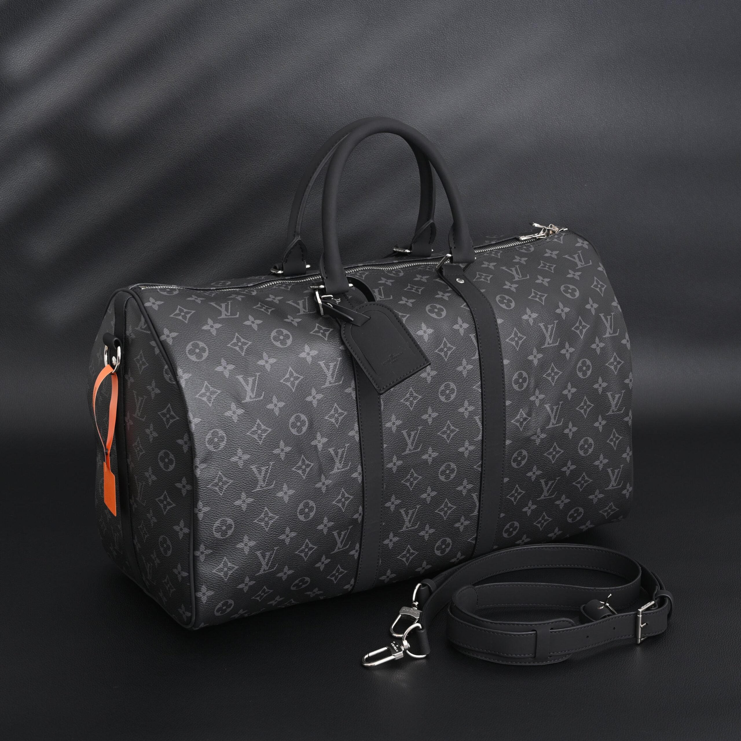 Louis Vuitton Keepall Bandoulière 50 Monogram Eclipse - Image 1