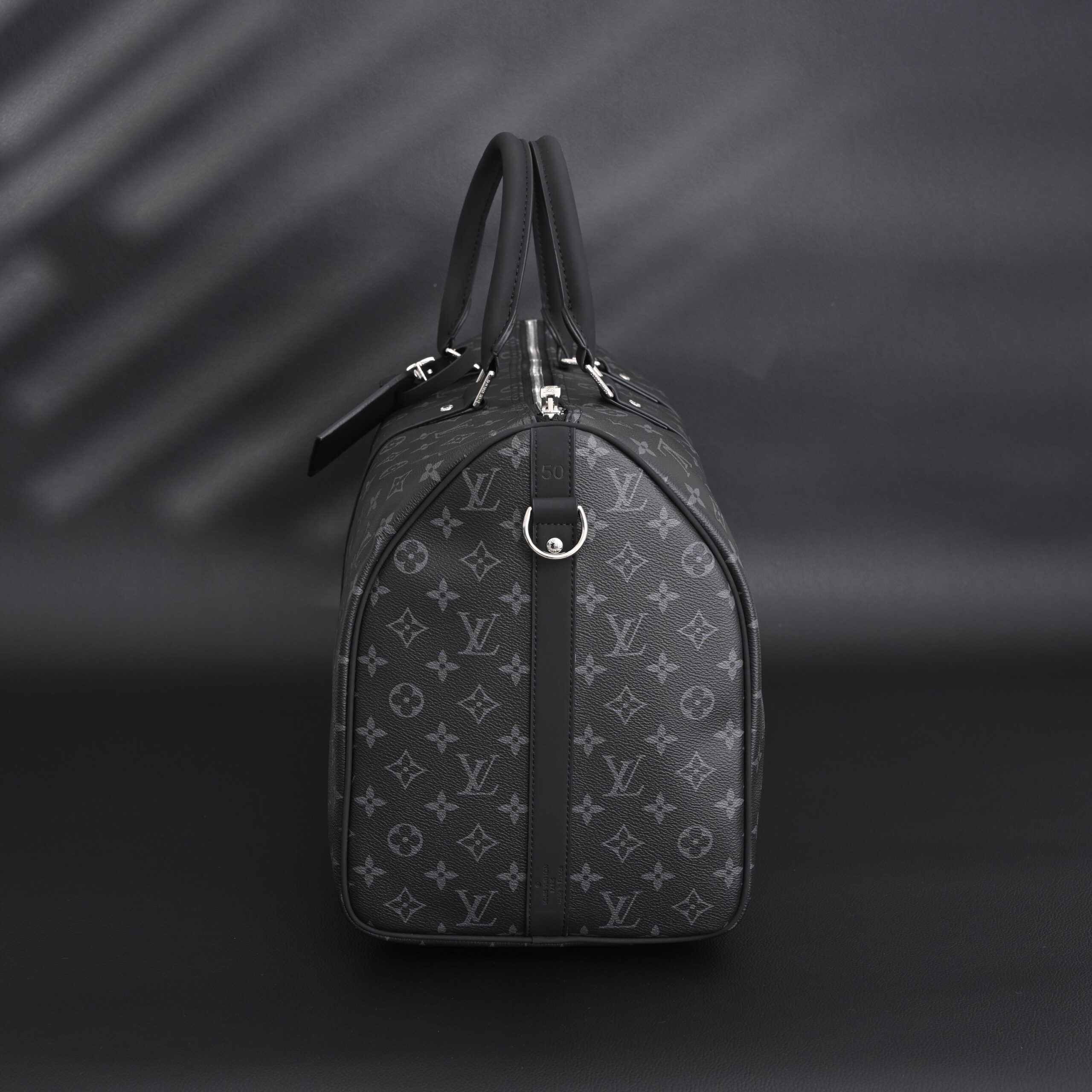 Louis Vuitton Keepall Bandoulière 50 Monogram Eclipse - Image 4