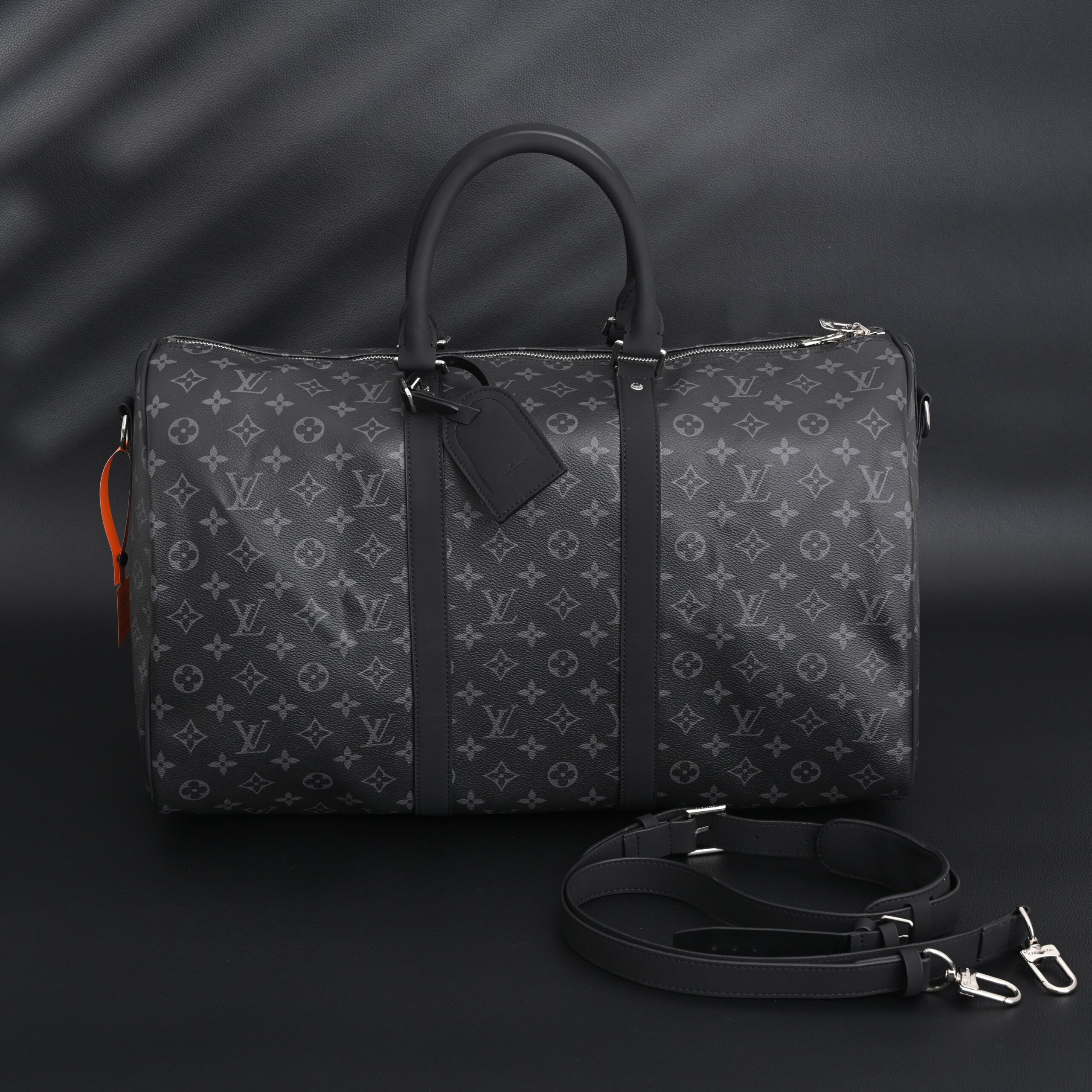 Louis Vuitton Keepall Bandoulière 50 Monogram Eclipse - Image 7