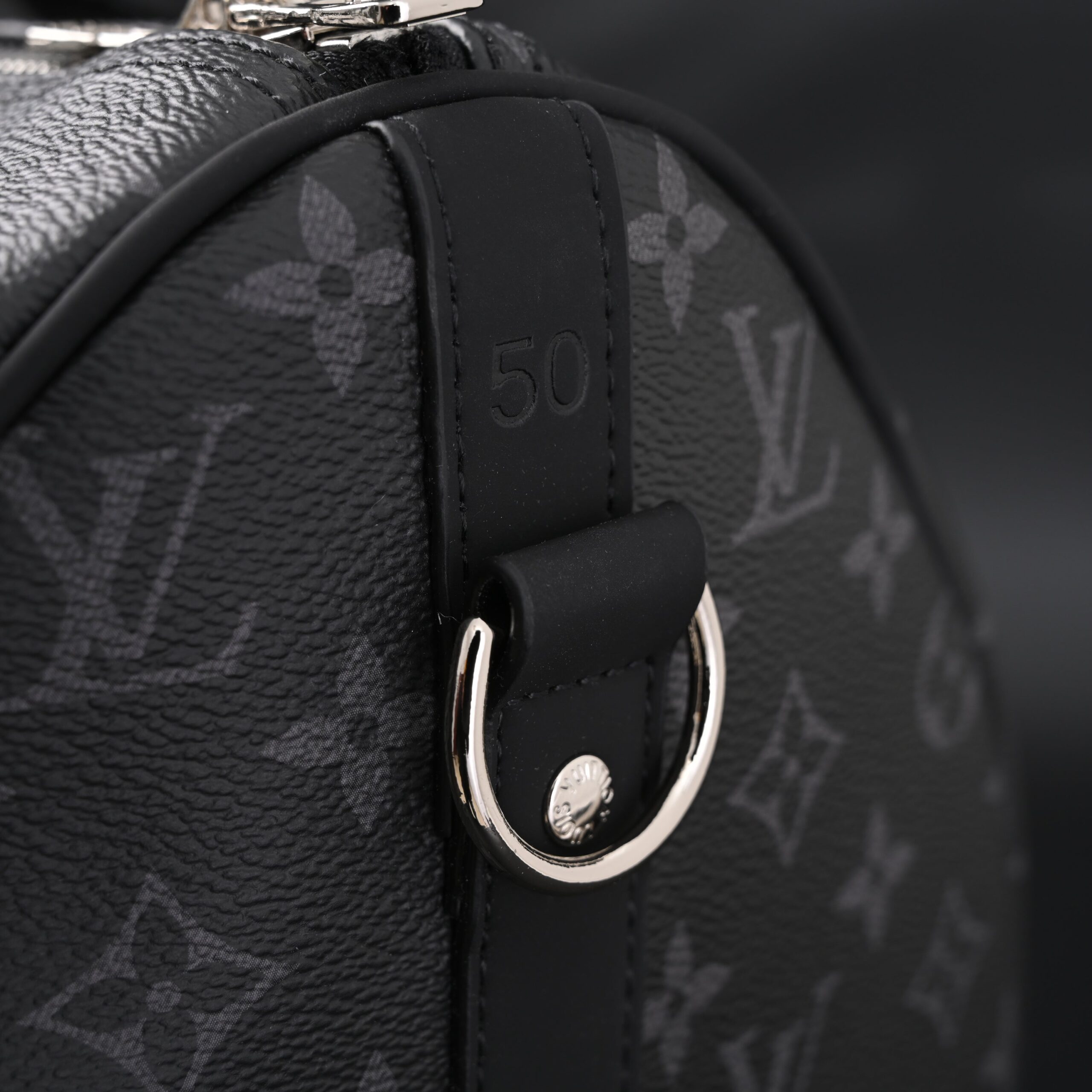 Louis Vuitton Keepall Bandoulière 50 Monogram Eclipse - Image 12