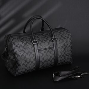 Louis Vuitton Keepall Bandoulière 50 – Damier Graphite Canvas Travel Bag - Image 20
