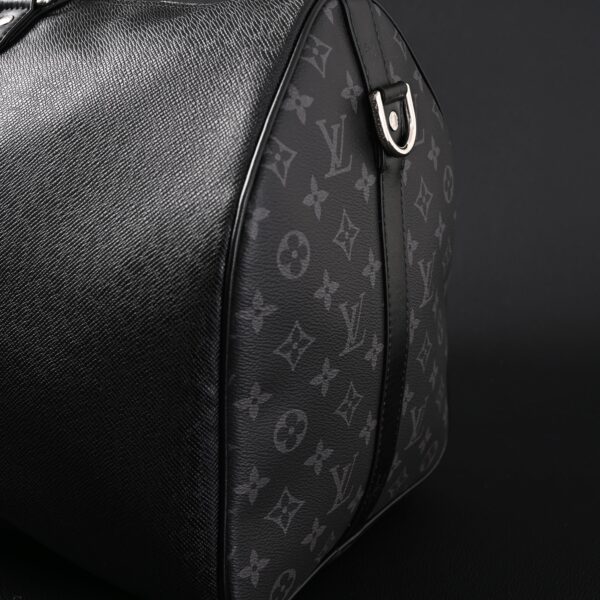 Louis Vuitton Keepall Bandoulière 50 – Monogram Eclipse Canvas Travel Bag