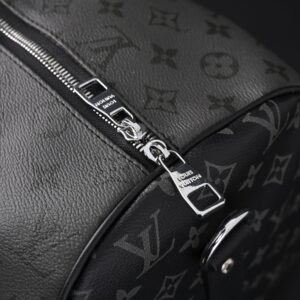 Louis Vuitton Keepall Bandoulière 45 Monogram Eclipse - Image 8