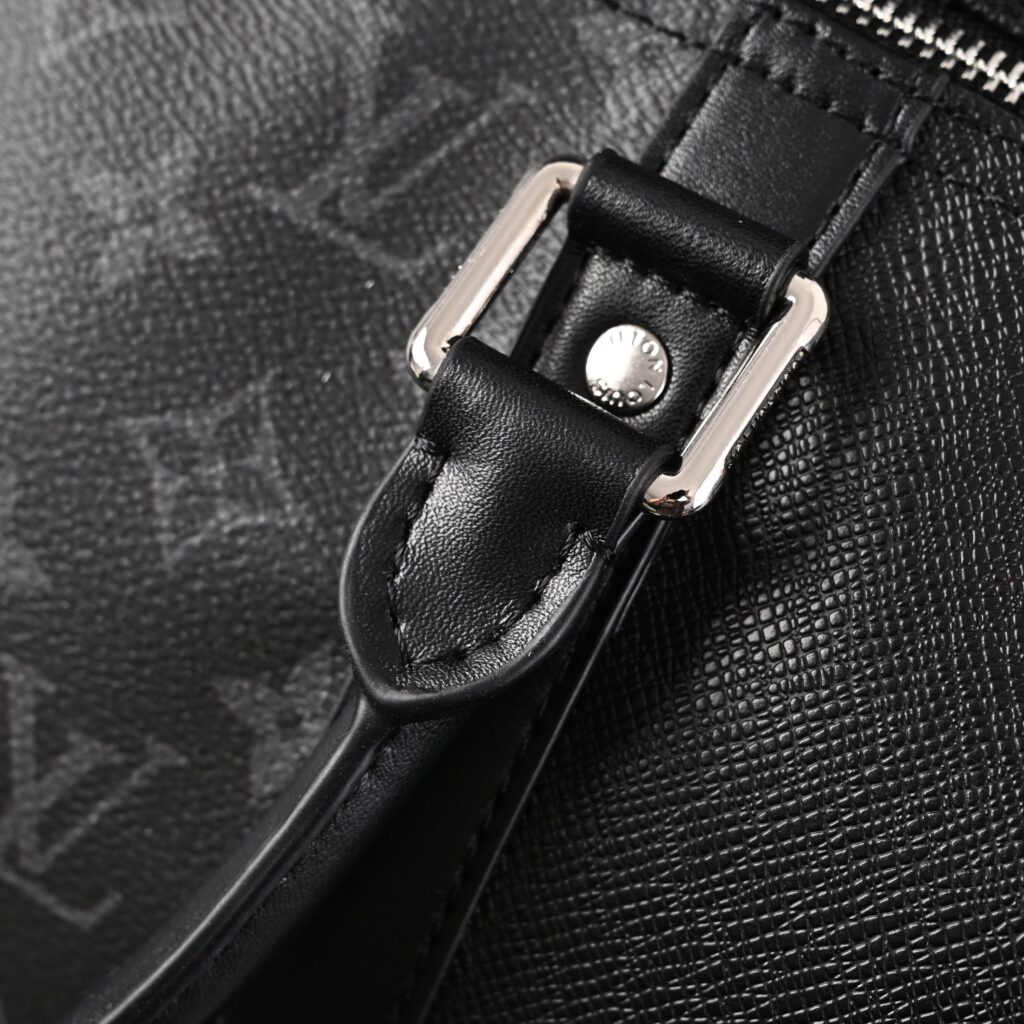 Louis Vuitton Keepall Bandoulière 50 – Monogram Eclipse Canvas Travel Bag