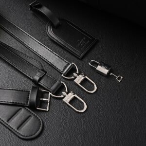 Louis Vuitton Keepall Bandoulière 50 – Monogram Eclipse Canvas Travel Bag - Image 18