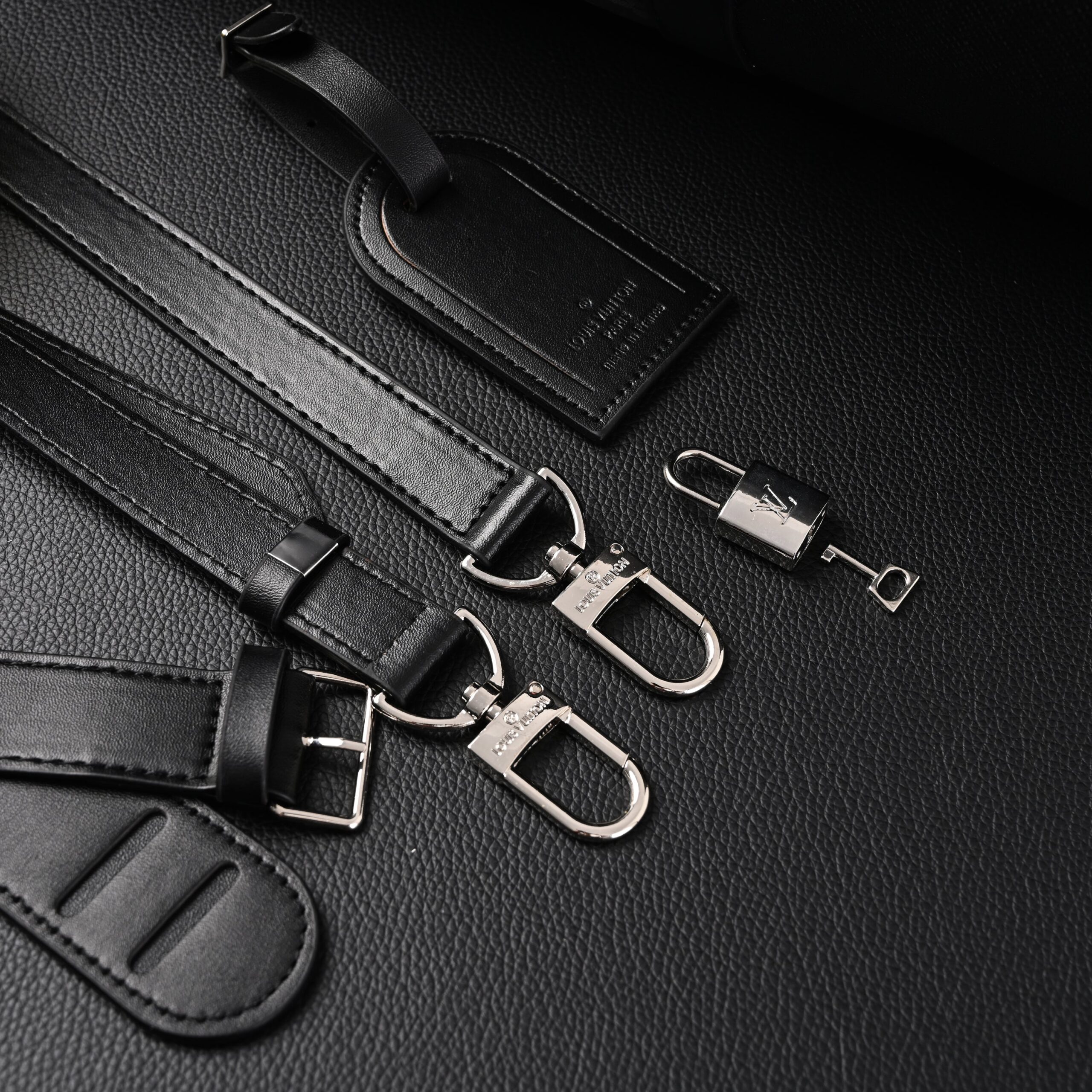 Louis Vuitton Keepall Bandoulière 50 – Monogram Eclipse Canvas Travel Bag - Image 18