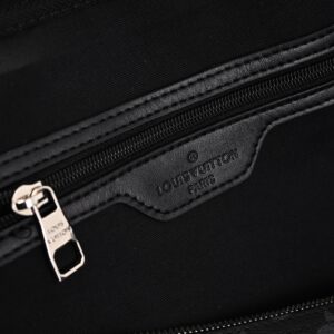 Louis Vuitton Keepall Bandoulière 50 – Monogram Eclipse Canvas Travel Bag - Image 19