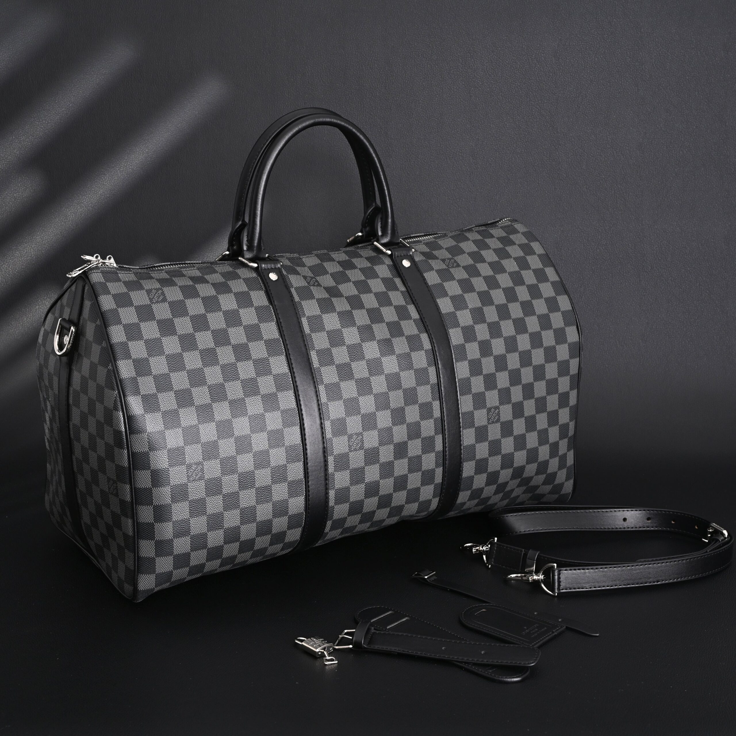 Louis Vuitton Keepall Bandoulière 45 Damier Graphite Canvas - Image 1