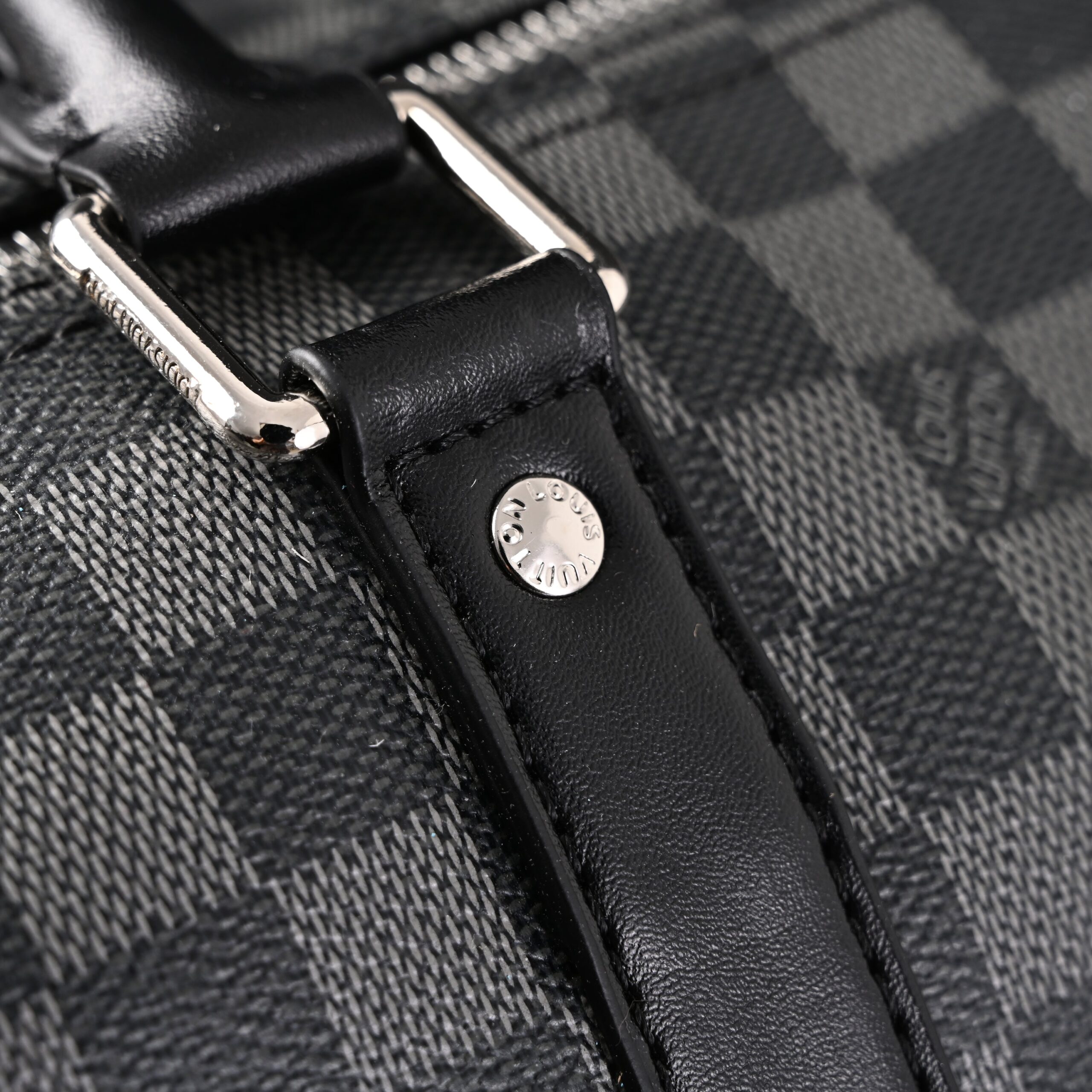 Louis Vuitton Keepall Bandoulière 45 Damier Graphite Canvas - Image 12