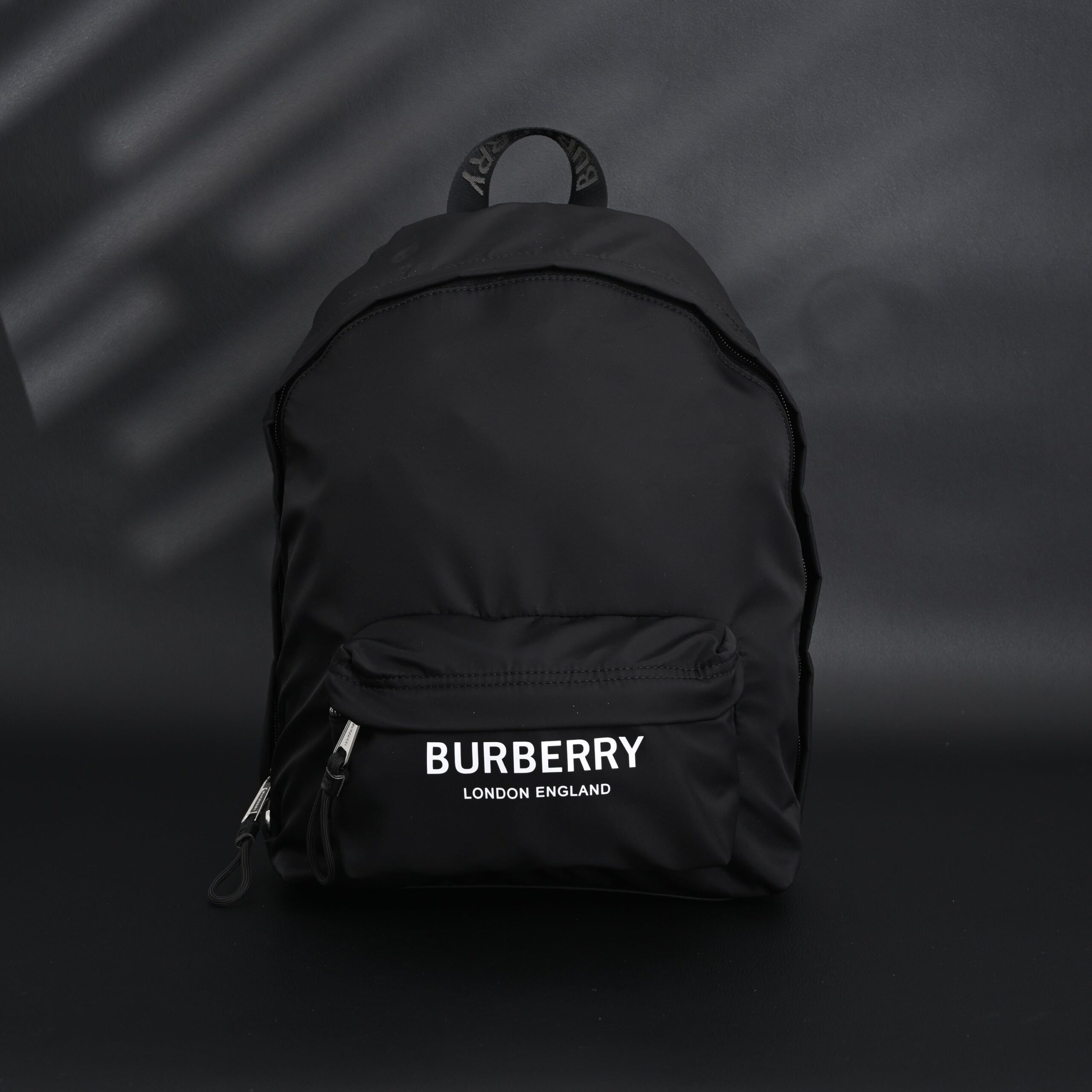 Burberry London England Logo Nylon Backpack - Image 1