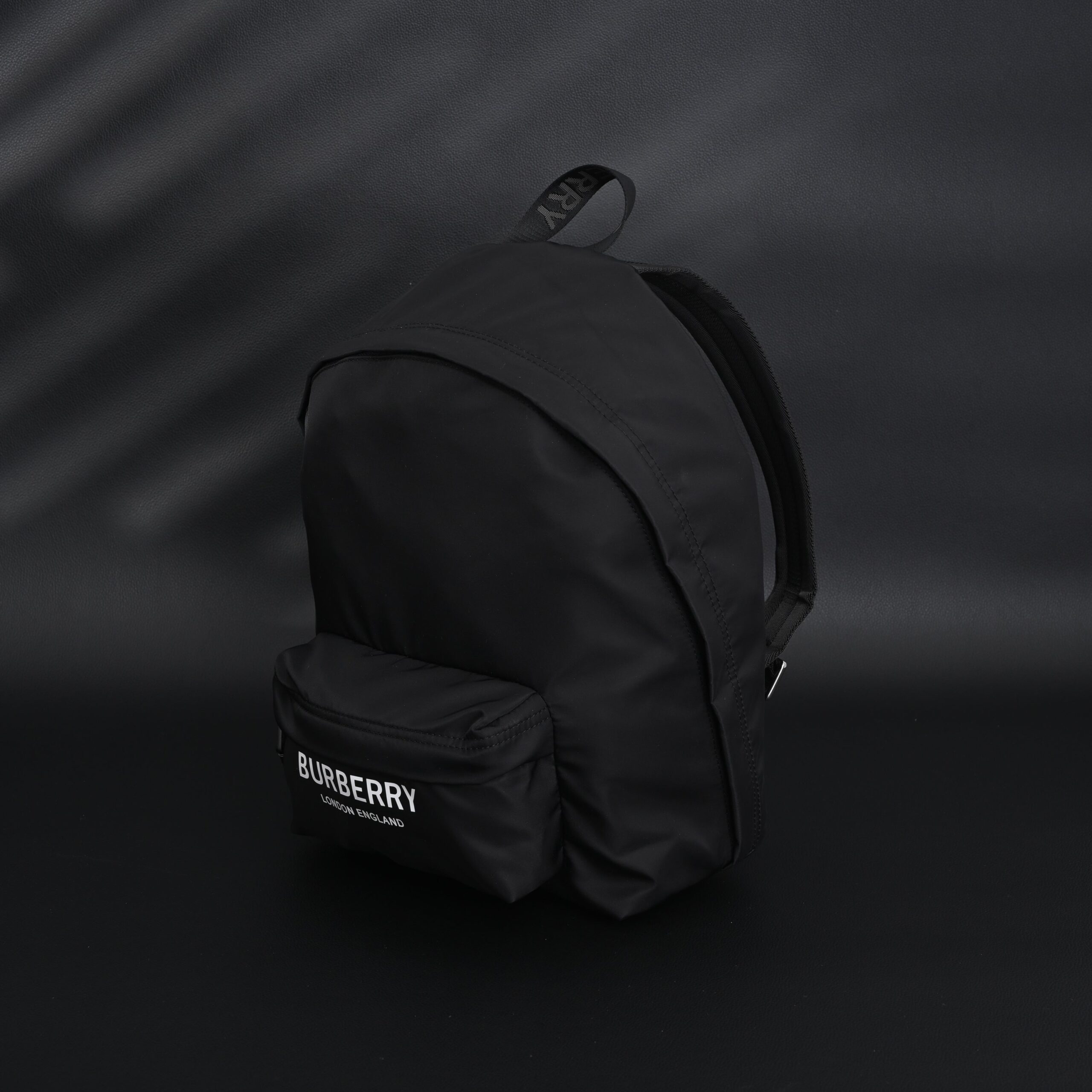Burberry London England Logo Nylon Backpack - Image 6